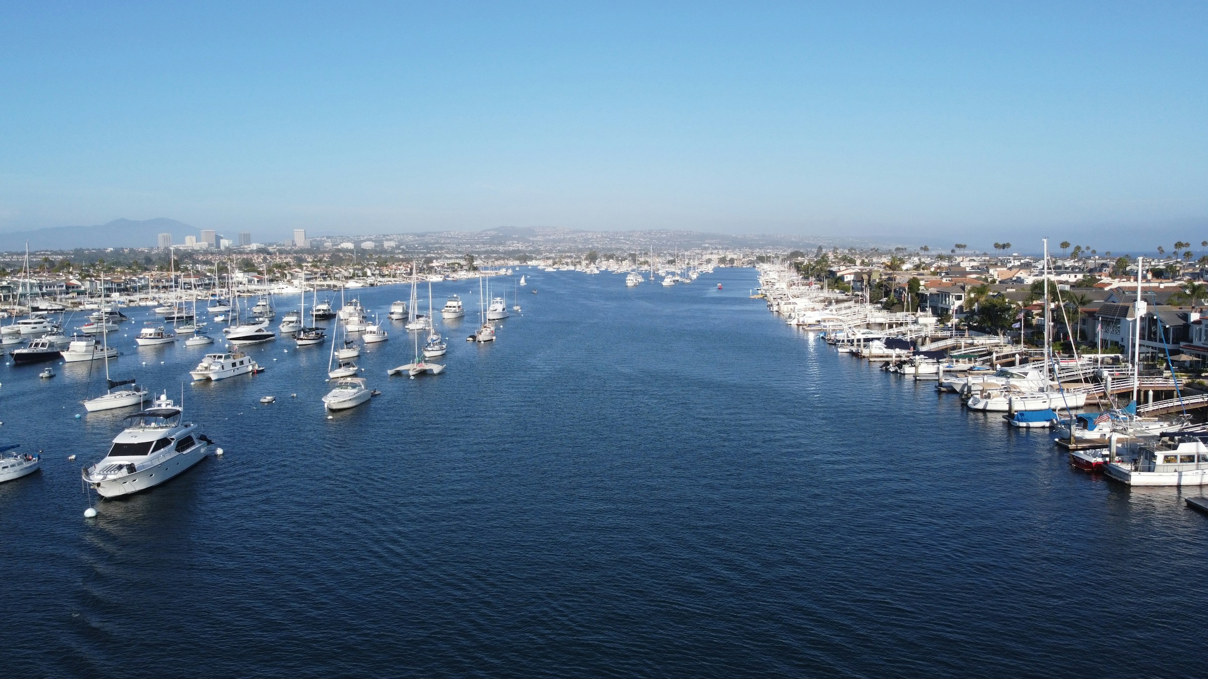 Southern California coastline and Pacific Ocean